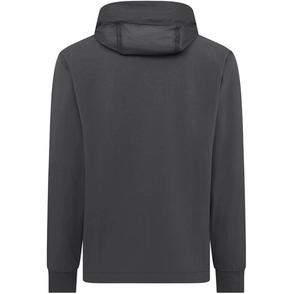 CP Company Sweatshirts - Hooded Open - Black